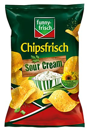 funny-frisch Chipsfrisch Sour Cream 150g