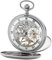 REGENT Taschenuhr sichtbares mechanisches Uhrwerk GM -2210