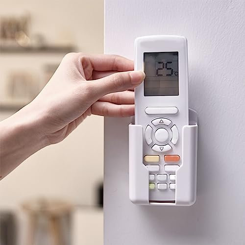 HpLive Soporte Universal para Control Remoto de Pared, Soporte de Control Remoto para Aire Acondicionado, Color, Caja de Almacenamiento, Grande