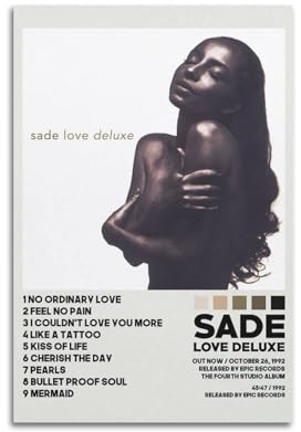 ceok Sade Poster Love Deluxe Moive Poster Wandkunst Dekor Druck Bild Gemälde für Wohnzimmer Schlafzimmer Dekoration 20 x 30 cm ungerahmt