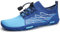 Strandschuhe Damen Herren Wasserschuhe Badeschuhe Unisex Atmungsaktiv Leicht Barfußschuhe rutschfeste für Schwimmen Tauchen (90 Blue, 42EU)