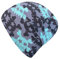 Wollhuhn Jungen/Mädchen Shorties Beanie/Beanie-Mütze/Kinder-Mütze Bequem Viele Motive Jersey Zweilagig Gefüttert Übergangszeiten (Öko-Stoffe/Bio) 2024202401 (Coole Skulls Grau/Mint, L)