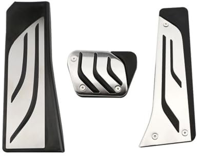 Für BMW E65 E67 E68 F01 F02 F10 F11 F07 F12 F13 5 6 7 2009-2016 Serie Bremse Kupplungsstütze Pedalabdeckung Zubehör Autopedale (3 Stück AT)