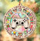Geschenke für Gamer - Weihnachtsideen für Gamer - Gamer Weihnachtsschmuck - Videospiel-Ornamente für Weihnachtsbaum - Game Controller Weihnachtsschmuck 2024 - Gaming Sonnenfänger Ornament