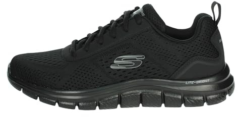 Skechers Track Leshur Herren-Sneaker, Schwarz, 48.5 EU