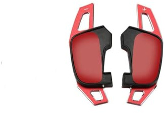 Jiaoqingni per VW Golf 7 7.5 GTI MK7 GTE GTD Polo Jetta Gli,dell'auto Paletta Volante Prolunga,Estensione delle Palette del Cambio Accessori Auto,B-Red