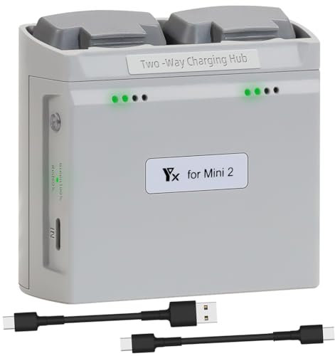 Hub di ricarica della batteria Adatto per DJI Mini 4K/Mini2/MiniSE/Mini 2 SE Caricatore di ricambio Batteria Manager Drone Accessori