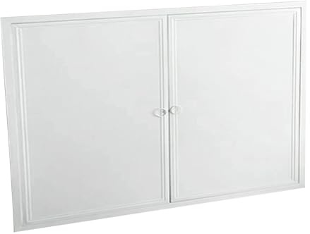 Heizungsverkleidung aus Aluminiumlegierung, Radiator Cover für Alte Heizkörper, mit Aufreißlasche, für Schlafzimmer, Wohnzimmer, Wasserdicht, Schön(90 * 60cm/35 * 24in)