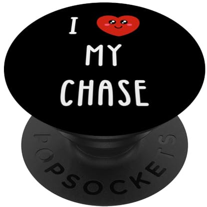 Ich Liebe Chase Name Lustig PopSockets Klebender PopGrip
