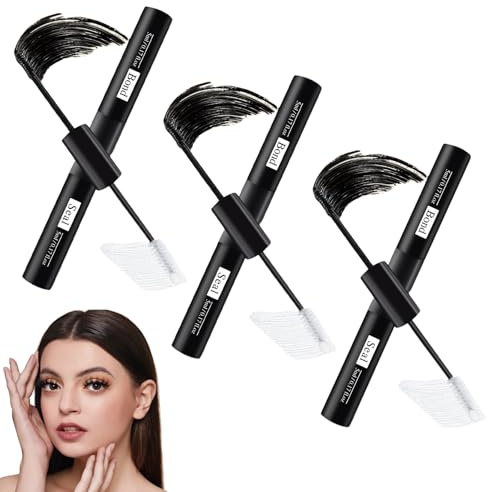 3 Pcs Bond and Seal Lash Glue, Double Headed Eyelash Glue, Waterproof Lash Bond for DIY Eyelash Extensions, Long Lasting Hold
