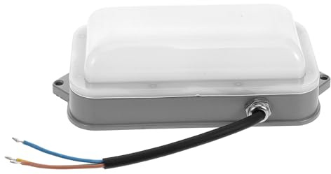 CLISPEED Luz de Campana de Cocina LED de Color Blanco para Campana Extractora Comercial, Resistente al Agua y Alta Temperatura, Material Plástico, Adecuado para Uso Profesional en Cocinas