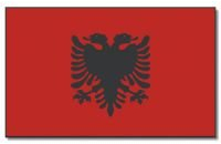 Albanien Flagge - 90 x 150 cm
