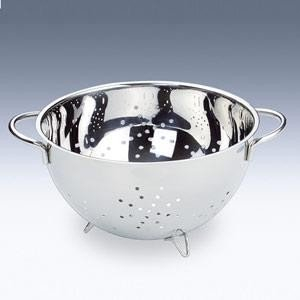 Kuchenprofi Gemüseseiher-2503502824, Rostfreies Metall, 24 cm, Silber