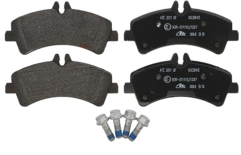 ATE Bremsbeläge hinten (Satz) 13.0460-3842.2 | Kompatibel mit: MERCEDES-BENZ SPRINTER 4,6-t Kasten, SPRINTER 4,6-t Pritsche/Fahrgestell, SPRINTER 5-t Kasten