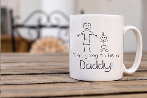 60 Second Makeover Limited I'm Going to be a Daddy Mug Cup Fathers Day New Daddy Gift New Dad Father Pregnancy Gift