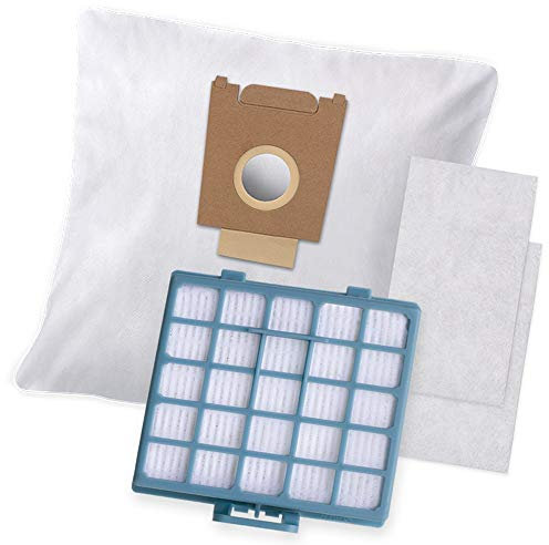 10 Staubsaugerbeutel 1 Filter passend für Siemens VS06G24XXL/03 XXL 2400W