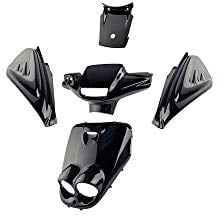 Tun'R Rollerverkleidungskit MBK 50 Rocket 2004 bis 2009 schwarz glänzend NEU