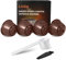Lictin 4 Pack Cápsulas Filtros de Café Recargable Reutilizable para Cafetera Dolce Gusto Resistente Más de 200 Usos de Sustitucion de Cápsula, color Marrón