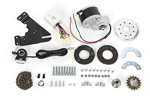 SHIOUCY 250W 24V Elektro Ebike Conversion Kit Elektrofahrrad Umbausatz für Fahrrad DIY Fahrradzubehör
