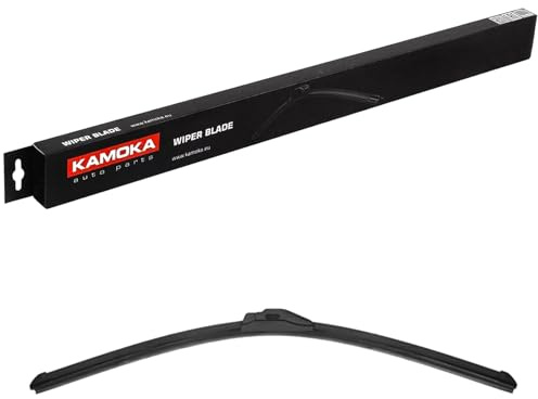 KAMOKA Scheibenwischer mit Spoiler Vorne Länge: 600mm Kompatibel mit AUDI A3 Sportback 8PA Hakenbefestigung 27600U | 27600U passend für 3 5 7 8 X5 Rezzo