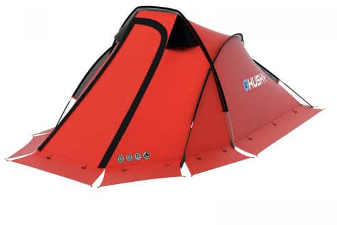 Husky, Zelt EXTREM Flame 1, Rot, für eine Person