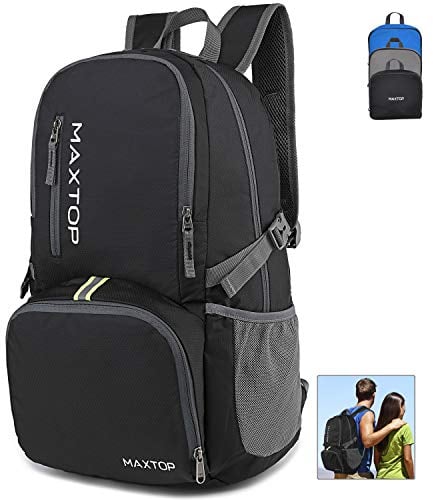 MAXTOP 30L Backpack Ultra Lightweight Packable Foldable Rucksack Water Resistent For Men Women Kids Outdoor Camping Hiking Travel Daypack Handy Durable Gifts For Men Women