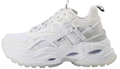 Buffalo Triplet Harrow, Women’s Sneaker, White, 5 UK (38 EU)