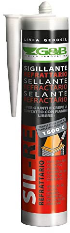 SILICONE REFRATTARIO colore grigio ml 310