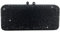 Boutique De FGG Lange Kristall Clutch Abendtasche für Damen Hochzeitstasche Party Handtasche Strass Brauttasche, Mini, Schwarz
