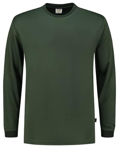 Tricorp 102005 Workwear UV-Schutz Langarm T-Shirt, 50% Polyester/50% Polyester, CoolDry, 180g/m², Weiß, Größe XS