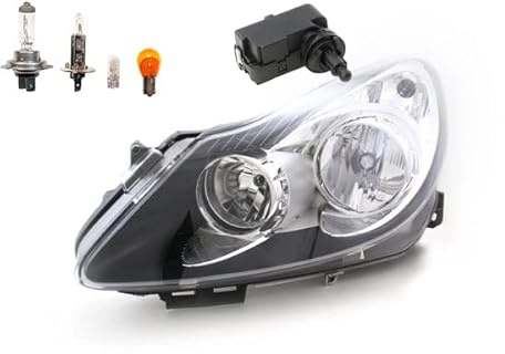 Johns, Scheinwerfer passend für Opel Corsa D 07/2006-12/2010 Links Leucht. + Stellmotor