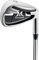 MAZEL WM-X3 Golf Single Iron Club 1,2,3, 4,5,6,7,8,9, P, S,Premium Stainless Steel Shaft, CNC Milled Face for More Spin (Silver, Single 3 Iron)