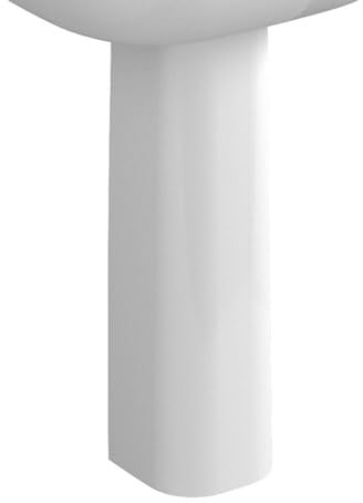 Vitra - Lavabo da 60 cm con Colonna in Ceramica - Serie S20 - SFUCER0693LA-SFUCER0694CO