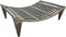 LUNA WAY CAST IRON - Portalegna per Camino | Ghisa Robusta e Duratura | Design Moderno e Funzionale | Migliora il Tiraggio dell'Aria | Grigio, L.64 x P.45 x H.15 cm, Ghisa