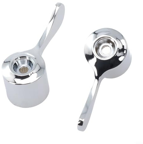 Basin Taps Reviver Replacement Kit, Lever Heads Conversion, Update Old Taps, Chrome Finish