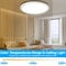 BURNNOVE Deckenlampe 24W 3200LM LED Deckenleuchte mit 7 RGB-Farben 3 Lichtmodi 3000K-6000K 10-stufige Farbtemperatur 20%-80% 8-stufige Helligkeit Speicherfunktion Timer IP54 Wasserdicht