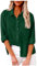 Chemise Lin Femme Chemise À Col en V Élégante Casual Chemisier Lin Femme Chemise Blanche Col Femme Grande Taille Tee Shirt Personnalisé Femme Enceinte Top Femme Manches Longues Col V