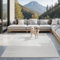 the carpet Santo Plus - Hochwertiger Outdoor Teppich, Passend für Wohnzimmer, Schlafzimmer und Terrasse, Wetterfest, langlebig und pflegeleicht, Creme, 80 x 150 cm