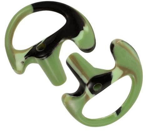 OUNONA Flexible Silicone Interphone Comfortable Ear Inserts Noise-reducing Earbuds for Two-Way Radio Communication with Minimalist Design