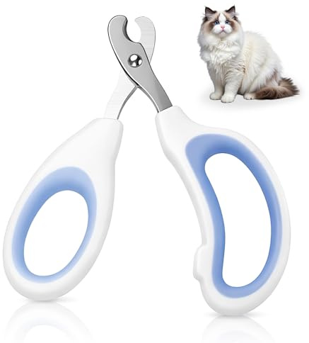 Krallenschere Katzen für Anfänger toll geeignet,Katzenkrallen Schneider,Katzen Nagelschere,Krallenschneider Katze,Kitten Nagelknipser,zum Haustiere Hunde Welpen Kaninchen und Kleintiere Krallenzange