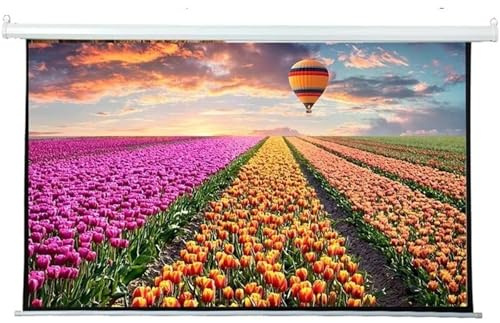 Electric Projection Screen 4K HD 16:9 Home Party Office Classroom Electric Projector Screen
