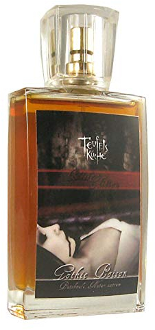 Teufelsküche Blood Edition: Gothic Poison, Intensives Vintage-Parfum mit 22 % Patchouli, Gothic Parfum, Vaporisateur/Spray, 50 ml Glasflakon, Gotik Patchouly