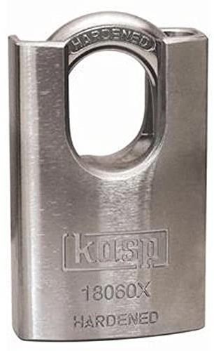 Kasp Stahlschloss, 60 mm mit Bügelschutz, K18060XD