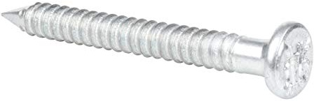 Gah-Alberts 331634 Annular Ring Nails Diameter 4 mm Length 40 mm Raw Steel Galvanised in Wall-Mounted Box, 50 Pieces