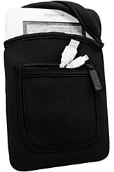 USA Gear 17,8 cm (7) Tablet Schutzhülle mit gepolstertem Neopren, Aufbewahrungsfach mit Reißverschluss und Tragegriff - Kompatibel mit Polaroid 7 -Tablets und Anderen Tablets mit ähnlichen Größen
