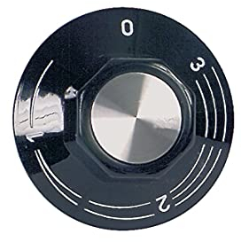 Knebel Drehknopf für Energieregler Einkreis Herde/Kochfelder EGO 00.00524.010