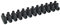 FAMATEL 216N Barrette de Connexion 76e 16 mm Noir