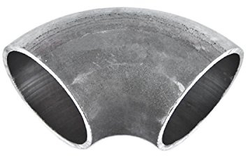 Stahl Schweißbogen 2D 2S 90° Rohrbogen Siederohrbogen schwarz Schweißfitting Rohr Schweißen Rundrohrbogen nahtlos | EN 10253-1 S235 | 48,3 x 2,6 mm