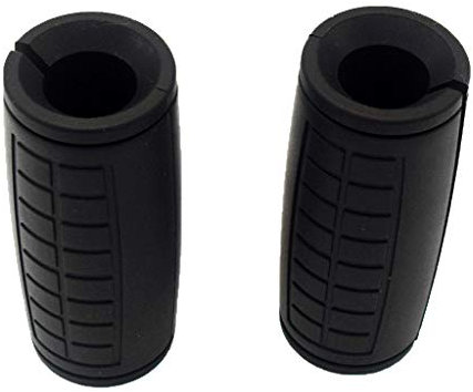 qibylift Pull Up Bar Thick Bar Adapter, Weight Grip Bar Fit for Standard Barbell - Dumbbell Handle Grips, Silicone Rubber Barbell Grips for Weight Lifting Cable Attachments & Fitness Training (Black)