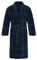 John Christian Vestaglia Uomo in Pile, Tartan Scozzese (M)
